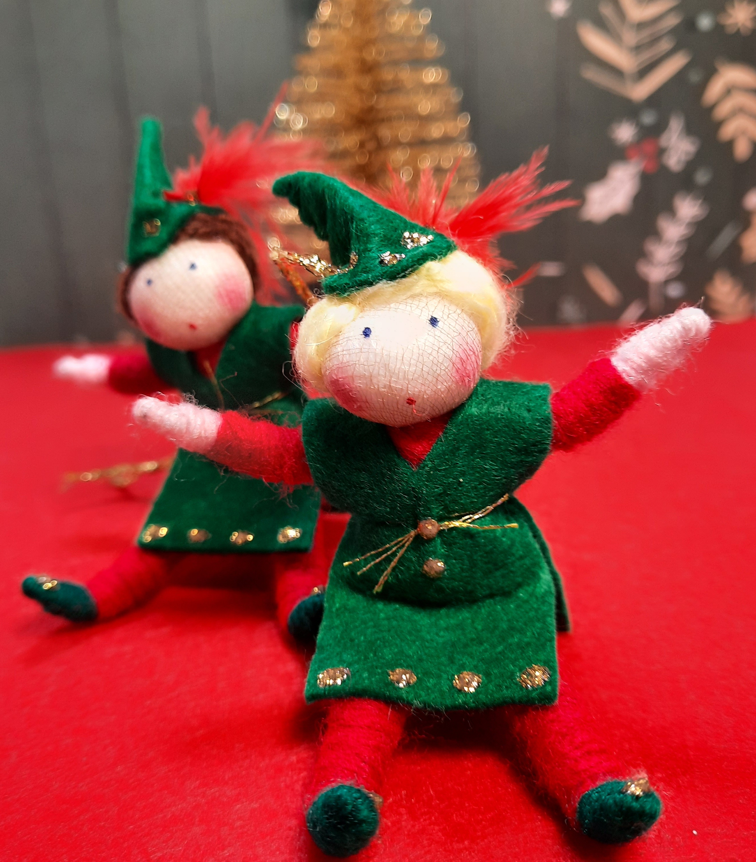 Pansy, Fern & April Dolls | Site 99 | Christmas elf