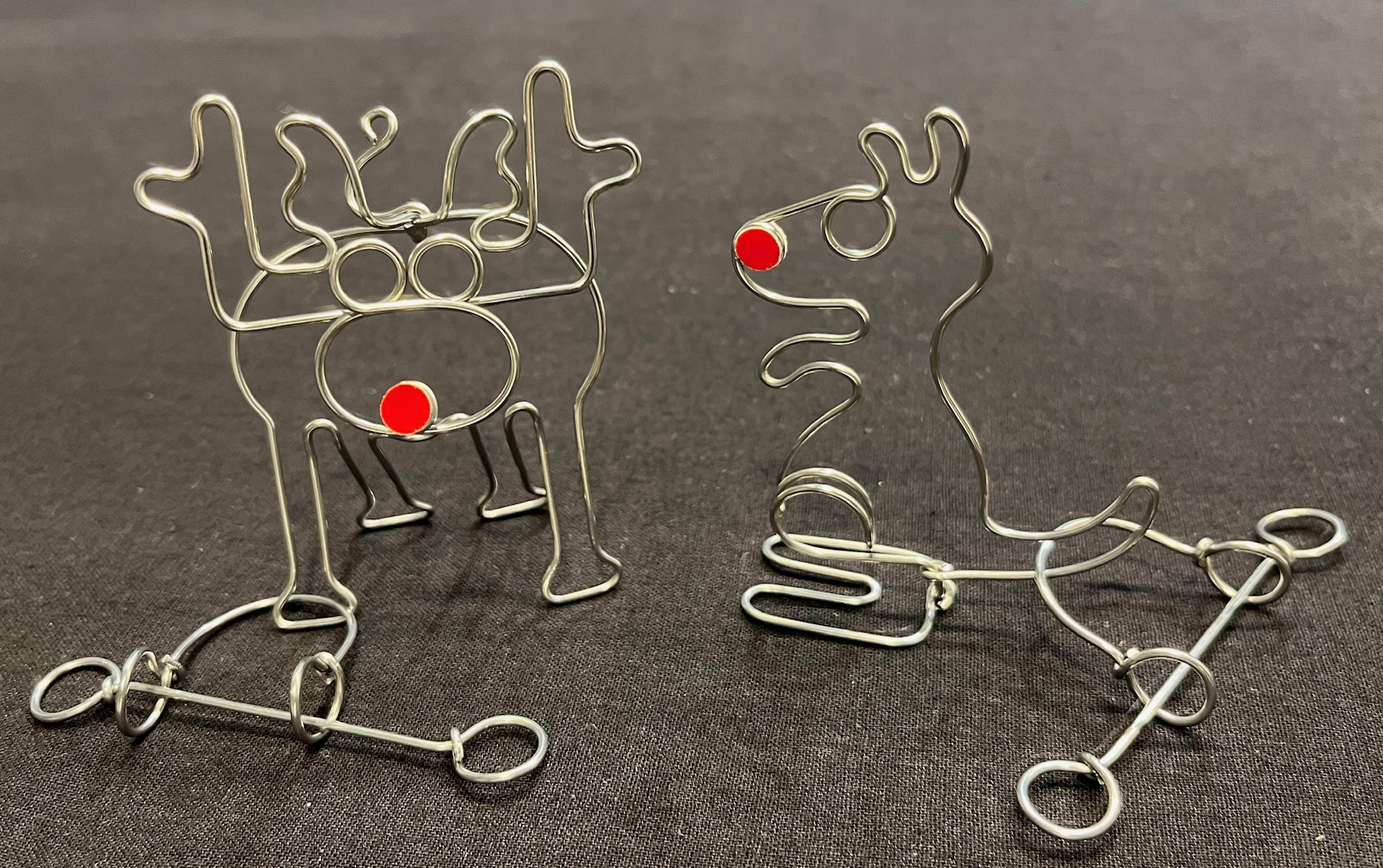 Handmade Australian Puzzles | Site 82 | Christmas Reindeer and Roo-dolph puzzle