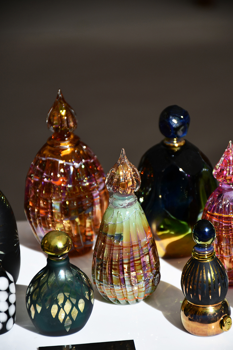 Jemma Clements Handmade Glass | Site 301 | Perfume bottles