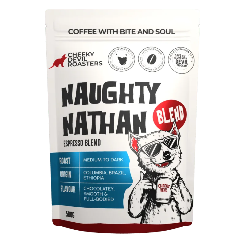 Cheeky Devil Coffee Roasters | Site 124 | Naughty Nathan coffee